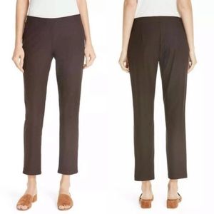 Eileen Fisher- straight leg stretch crepe pants